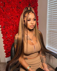 13x4 highlighted wig 12 - 30