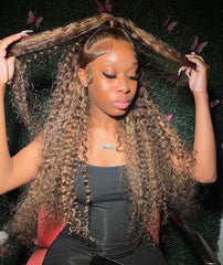 13x4 highlighted wig 32 - 40