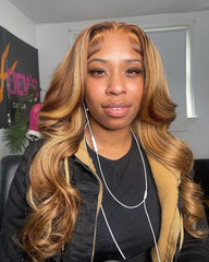 13x6 highlighted wigs 12 - 30