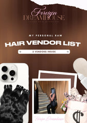 My Personal Raw Hair Vendor