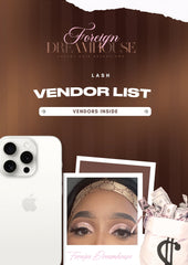 Lash Vendor List