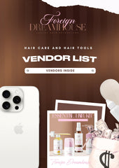 Hair Care & Tools Vendor List
