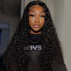 Foreign HD Water Wave Closure Wigs