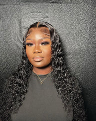 HD Wet and Wavy Closure Wig 12-30