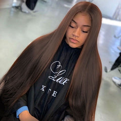 Foreign Straight HD Closure Wigs