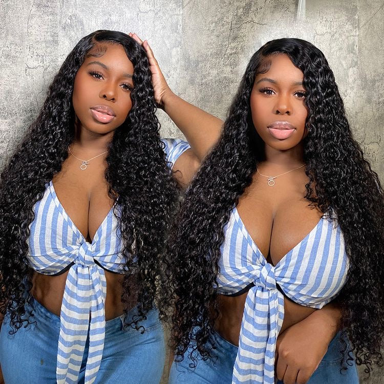 HD Deep Wave Closure Wigs 12-30