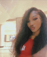 13x4 30” Transparent Deep Wave High Quality Unit 180 density