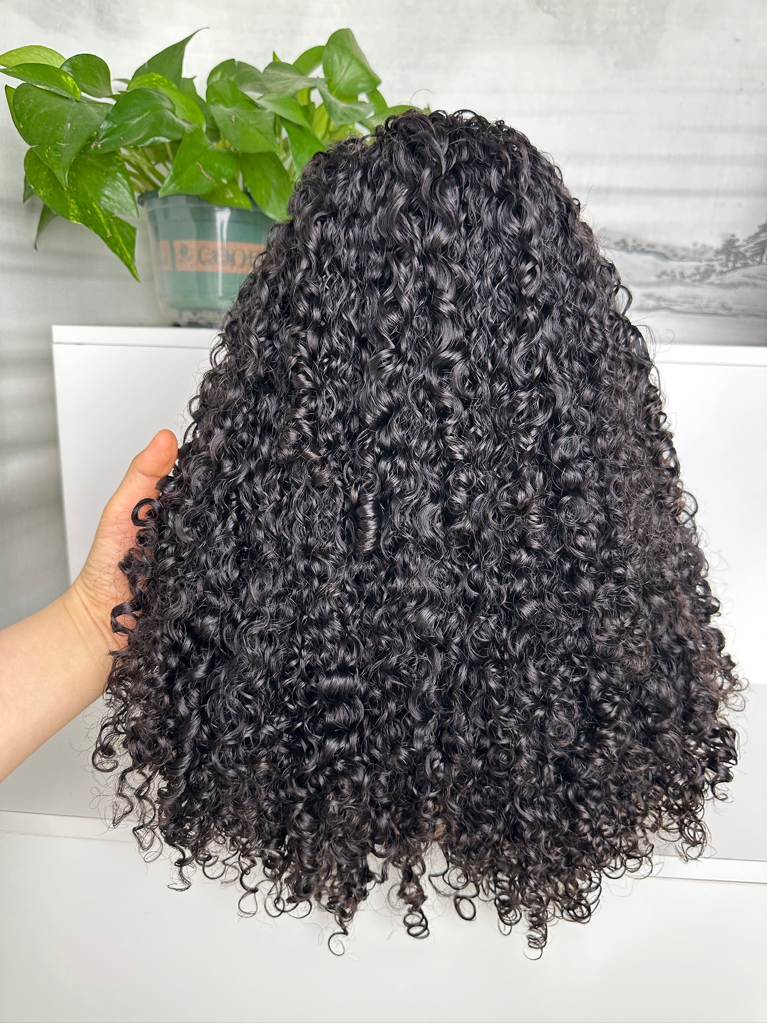 SDD 20” Pixie Curly Half Wig
