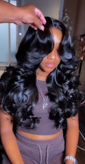 13x4 26” HD Body Wave Unit 180 Density