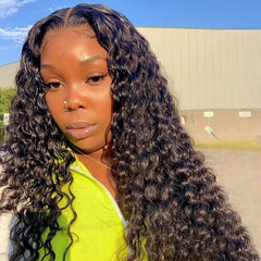 HD Deep Wave Closure Wig 32-40