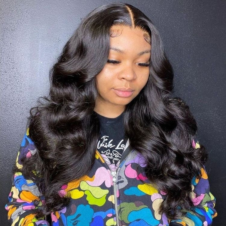 HD Body Wave Closure Wig 12-30