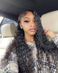 HD Wet and Wavy Closure Wig 32-40