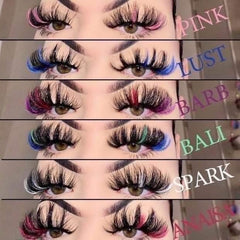 Colored Lashes